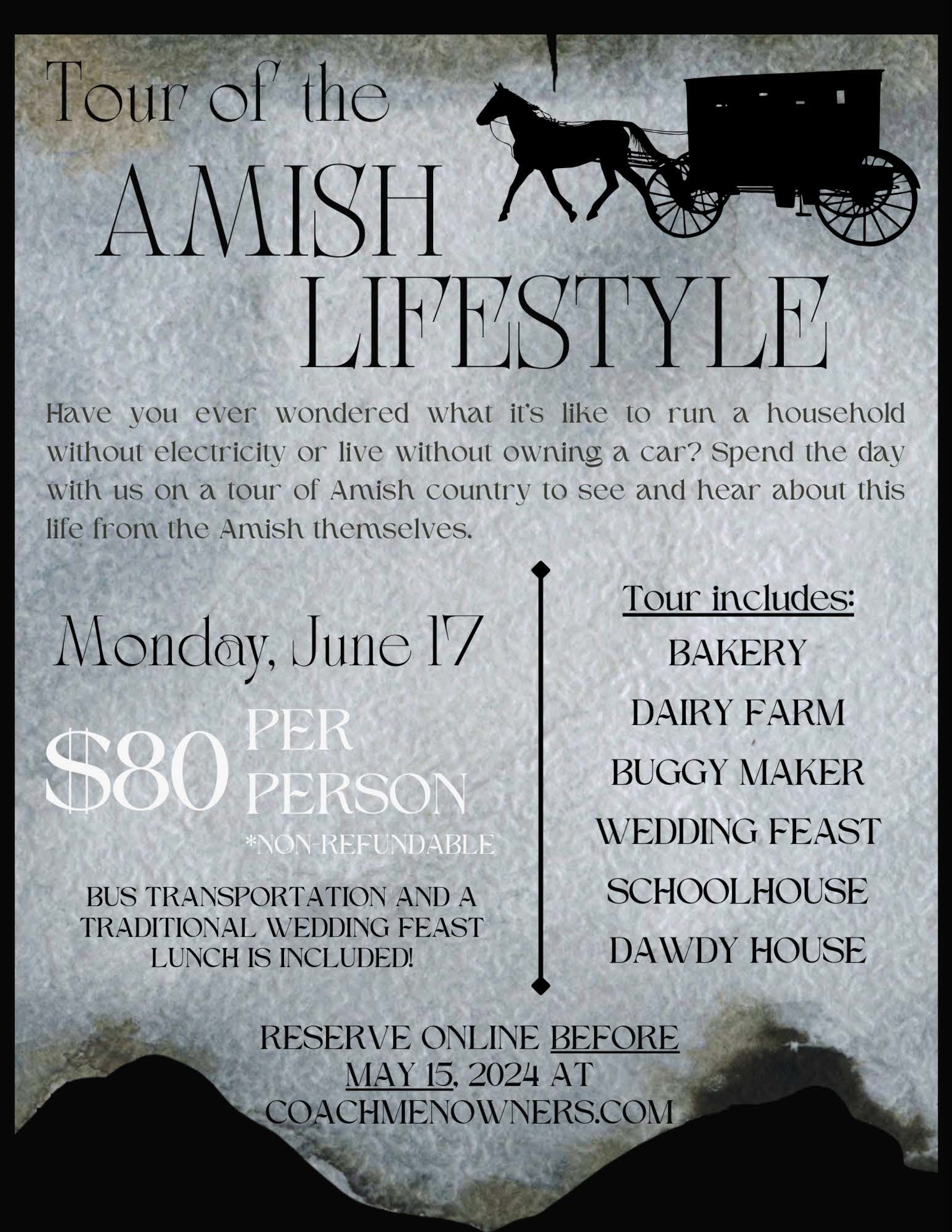 Tour of the Amish Lifestyle